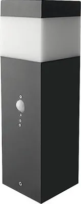 Obrázek produktu pro Venkovní sloupkové osvětlení GARD NOS se senzorem E14 60 W šedé