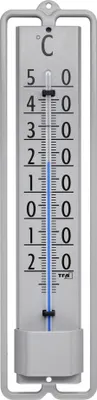 Produktbild von TFA 12.2001 analoges Innen-Außen-Thermometer Metall wetterfest Germany