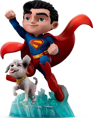 Zdjęcie produktu dla Superman Legacy Mini Co. Figurka PVC Superman & Krypto 17 cm
