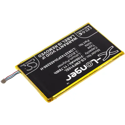 Obrázok produktu pre TECHTEK Batéria kompatibilná s [ZTE] MF900 nahrádza Li3832T43P3h455290-H