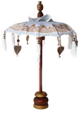 Image de Sombrilla Bali : Décoration intérieure - Tissu - Décoration dorée - 40 cm
