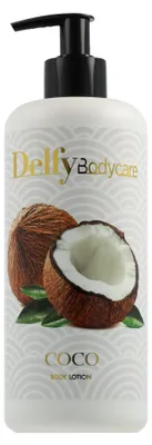 Imagen del producto de Delfy Cosmetics, Loción Corporal Coco (500 ml)