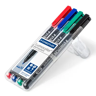 Obrázek produktu pro STAEDTLER Folienstift Lumocolor M perm 4St