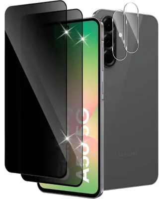 Produktbild von 2X Schutzglas für Samsung Galaxy A56 5G Blickschutz Display Kamera Panzerfolie 9H, KI-generiertes Bild
