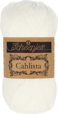Produktbild von Scheepjes Cahlista 50g (106) Snow white
