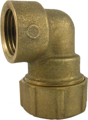Produktbild von Messing PE Rohr Verschraubung 90° Winkel IG 25x3/4"