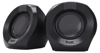Produktbild von Trust Polo, 2.0 Kanäle, 4 W, Universal, Schwarz, 8 W, Acrylnitril-Butadien-Styrol (ABS)
