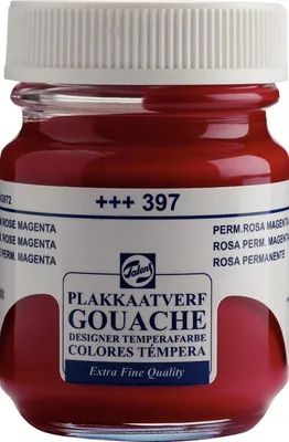 Produktbild von Talens Extra Fine Gouachefarbe Permanent Rose Mag 50 ml 1 stk