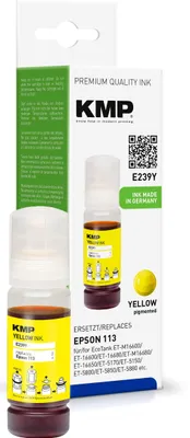 Zdjęcie produktu dla KMP 1655,0009, Żółty, 70 ml, 1 szt., 6000 stron(y), Jednopak