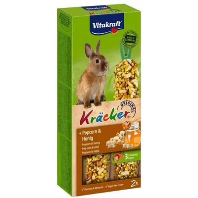 Productafbeelding van Vitakraft Konijn Kracker Popcorn 2 Stuks