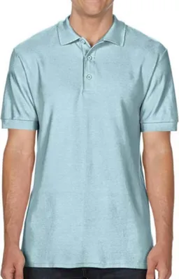 Produktbild von Gildan 85800 | Premium Baumwolle Double Piqué Sport Polo T-Shirt - Farbe: Chambray - Größe: S