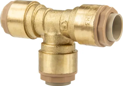 Produktbild von ITAP-FIT Messing-Steckverbinder T-Stück für Cu-Rohr Ø 12 mm - DVGW