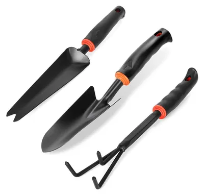 Produktbild von Omgoods – 3-teiliges Gartengerät-Set mit Handwerkzeugen