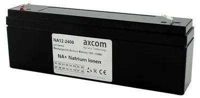 Produktbild von Axcom Natrium Ionen Akku 12V 3,5Ah mit 4,7mm Steckkontakten