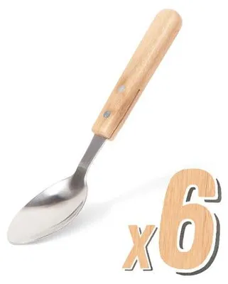 Immagine prodotto di Griglie per barbecue - 6 pezzi - con manico in legno