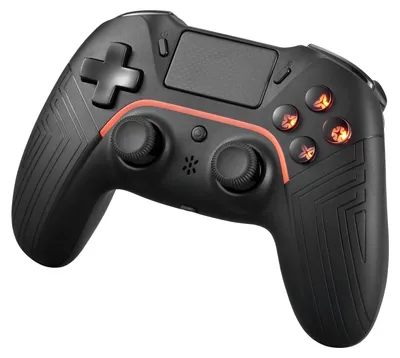 Immagine prodotto di Deltaco GAM-139 - Gamepad - Android - PC - Playstation - Xbox - iOS - D-Pad - Pulsante Home - Pulsante Opzioni - Pulsante di accensione - Pulsante di reset - Pulsante... - Analogico - Cablato e senza fili - USB