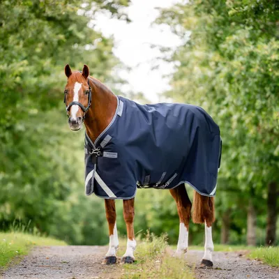 Image de Horseware Rambo 1680D Turnout 0g - Taille 165 - Bleu