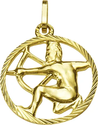 Produktbild von F Anhänger 333/- Gold 2,1cm gelb 371340715SC