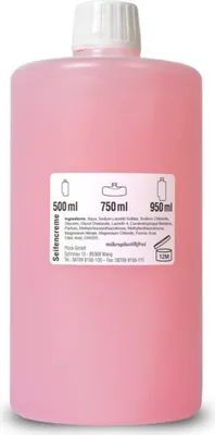 Produktbild von Flüssigseife Funny - 12 x 1000 ml Flasche -  gesprüft - Seife
