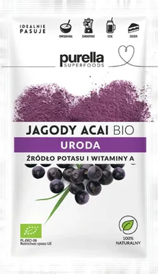 Zdjęcie produktu dla purella superfoods jagody acai21g