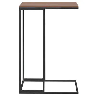 Produktbild von "Winterschlussverkauf "Beistelltisch - CLORIS - Wohnzimmertisch - Robust und langlebig - Schwarz 40x30x59 cm Holzwerkstoff - DEMöbel6727514