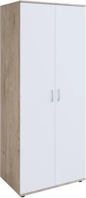 Produktbild von nonjoo - Baby Zimmer Lani Kleiderschrank 2-trg., mit Fachböden und Kleiderstange