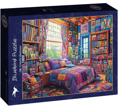 Obrázok produktu pre BLUEBIRD Puzzle, "Moja farebná izba", 1000 dielikov