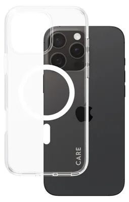 Productafbeelding van CARE by PanzerGlass Urban Combat Case MagSafe voor de Apple iPhone 16 Pro Max - White