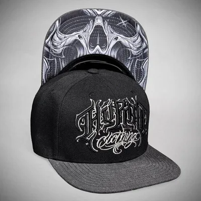 Produktbild von Hyraw Snapback Cap - Black Sunday