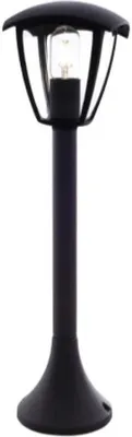 Produktbild von Außenlaterne mattschwarz 60cm für E27 Glühbirne