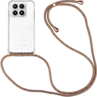 Produktbild von Handykett für Xiaomi 17 Hülle mit Kordel Handyhülle mit Band in Rainbow