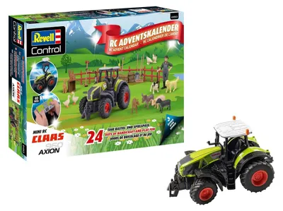 Produktbild von Adventskalender RC Claas 960 Axio I Claas Traktor I Adventskalender zum Selbermachen I Weihnachtskalender für Jungen Mädchen und Erwachsene ab 8 Jahren I