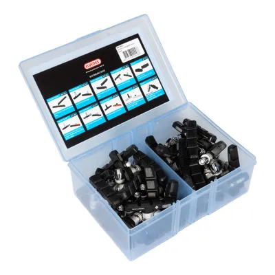 Produktbild von Elvedes V-type 60 Mm Komplette Felgenbremsbeläge 25 Paare Silber  Silber One Size