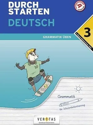 Produktbild von Durchstarten 3. Klasse - Deutsch Mittelschule/AHS - Grammatik