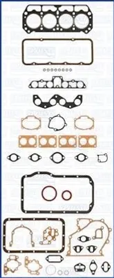 Image de AJUSA 50025300 : Kit complet de joints moteur, compatible avec les modèles TALBOT Simca 1000, Simca 1100 (berline et break), Horizon (berline)
