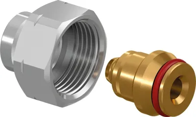 Immagine prodotto di Raccordo a vite UPONOR Vario Eurokonus, MLCP RED, 14x1,6, 3/4"Euro, 1 pz.
