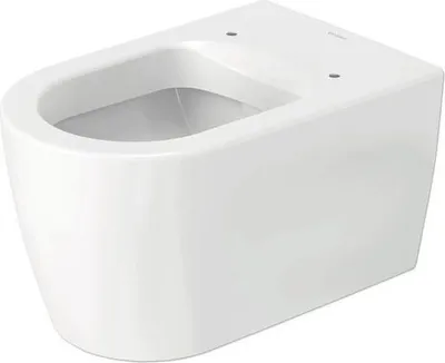 Produktbild von DURAVIT Ersatz-Dusch-WC ME by Starck Tiefspüler mit Spülrand weiß glänzend mit antibakterielle HygieneGlaze Beschichtung