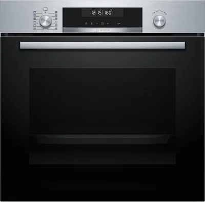 Produktbild von Bosch Serie 6 HBG578BS3, Medium, Elektrischer Ofen, 71 l, 71 l, 30 - 275 °C, Hydrolytisch + Pyrolytisch