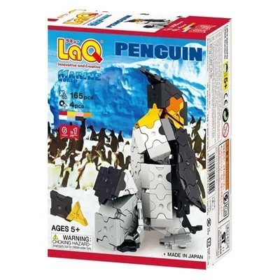 Obrázok produktu pre Vzdelávacie stavebné kocky Penguin, 165 kusov, LaQ