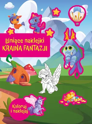 Produktbild von Lśniące Naklejki Kraina Fantazji