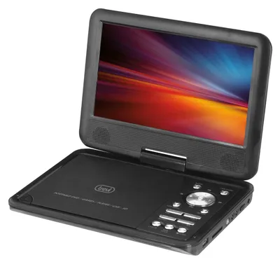 Productafbeelding van Trevi PDX 1409 S2, Draagbare DVD-speler, Voor gebruik op een tafel, Zwart, CD-audio, DVD-Video, MP3, SVCD, VCD, CD-R, CD-RW, DVD, NTSC, PAL