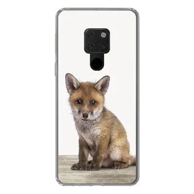 Produktbild von MuchoWow® Handyhülle Schutzhülle Hülle für Huawei P40 Lite Fuchs - Baby-Fuchs - Kinder - Mädchen - Jungen Silikon Softcase Handy Hülle - Handy