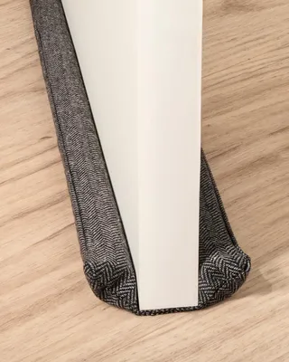 Produktbild von Waschbare Zugluftstopper für Türen von 70-100 cm - Energiesparend und inklusive Aufbewahrungstasche - Braun