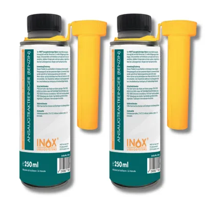 Produktbild von INOX® Ansaugtraktreiniger (Benzin) 2x250 ml – Reinigt Ansaugtrakt & Brennraum