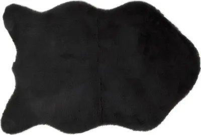 Produktbild von Gözze Fellimitatteppich anthrazit 60 x 90 cm