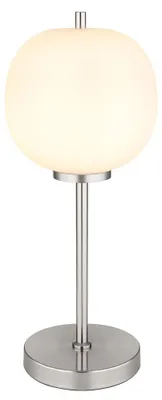Produktbild von LED Tischleuchte, Metall Glas, H 45 cm
