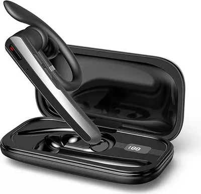 Obrázek produktu pro INF Sluchátko Bluetooth s potlačením šumu ENC, otočný háček 360°, dlouhá výdrž