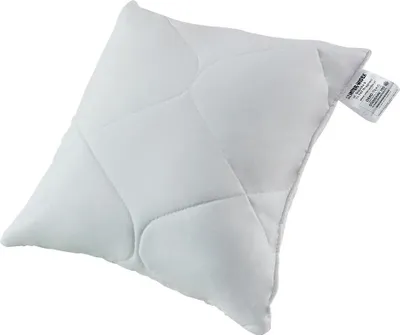 Image de Oreiller antiallergique 40x40 Happy blanc matelassé polyester microfibre Inter Widex