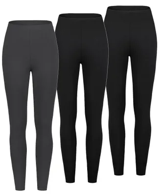 Produktbild von Sublevel 3er-Pack Stretchige Leggings mit hohem Bund, Größe: M
