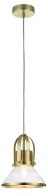 Immagine prodotto di Casa Padrino lampada a sospensione / lampada a sospensione color ottone Ø 18,5 x H. 23 cm - Luci & Lampadari